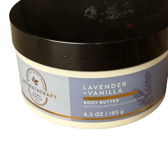 Bath and Body Works Lavender + Vanilla Body Butter Aromatherapy 6.5 oz NEW - Picture 1 of 5